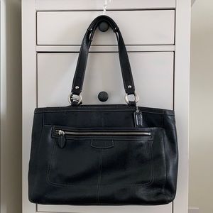 Coach Leather Tote Bag